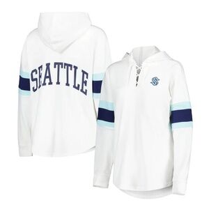 NHL Seattle Kraken Lace Up Hoodie Women’s XL